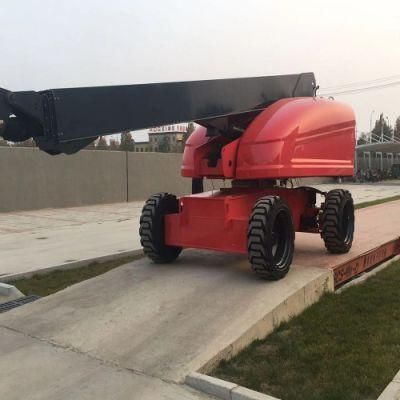 28m Construction Factory Site Use Rental Self-Propelled Telescopic Boom Lift for Sales