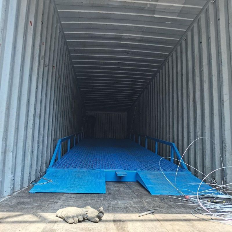 Movable Hydraulic Dock Ramp for Container Goods Loading