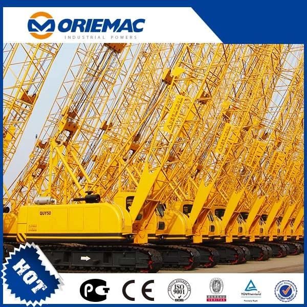 Construction Lifting Machinery 150 Tons Oriemac Mobile Tracked Crawler Crane Xgc150