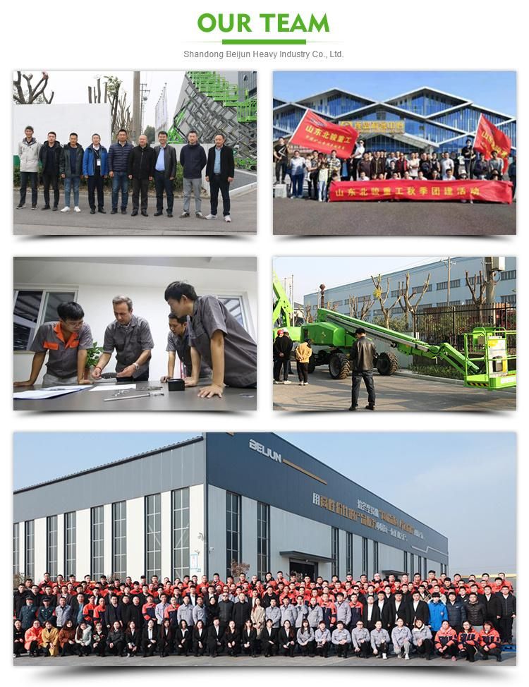 Towable Cherry Pickers Platform Boom Lift Pickup Truck Mounted Articulated Telescopic Moveable Hydraulic Trailer Spider Lift