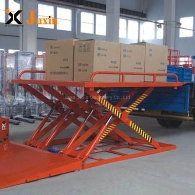 OEM Stationary Hydraulic Mini Scissor Lift Table for Cargo