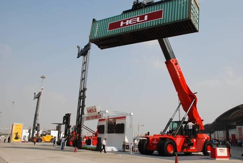 Top Brand Factory Price Reach Stacker Forklift 45 Ton Srsc45h3 Srsc45h1 Container Reach Stacker