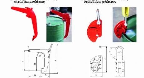 Oil Drum Steel Clamp for Heavy Duty, Oil Lifting Clamp