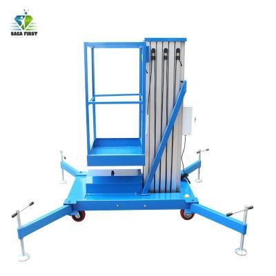 6m-10m Standard Aluminum Mast Industrial Drywall Lift