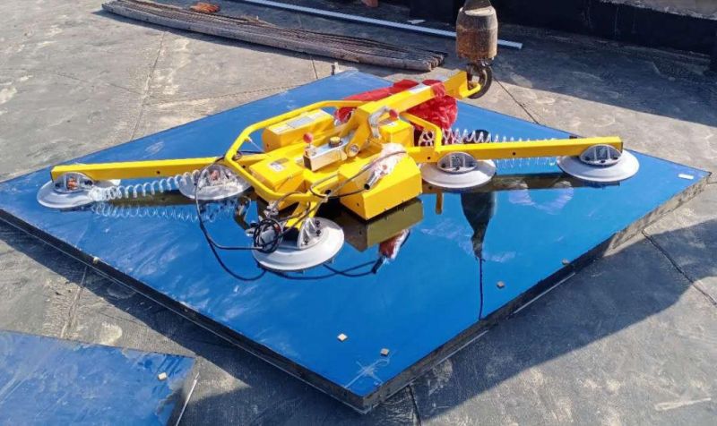 CE Battery Pneumatic Vacuum Lift Suction Cups Glass Lifter for Glass Workshop
