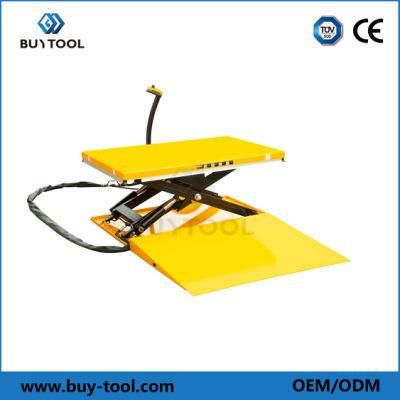 Flat Scissor Lifting Table Carrying Load 1000 Kg
