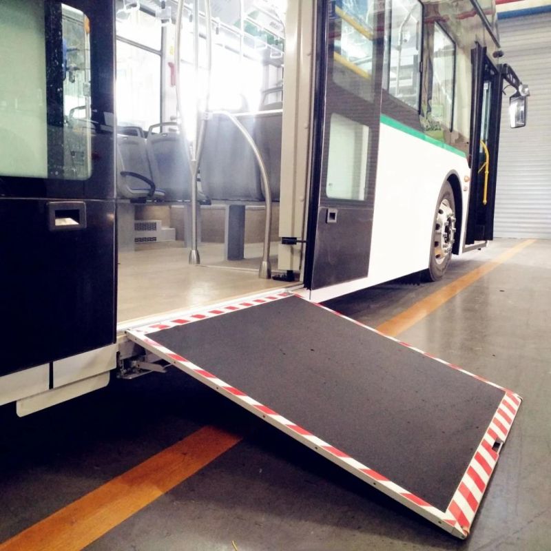 Disabled Electric Aluminum Wheelchair Ramp for Low Floor Bus with 350kg Loading (EWR)