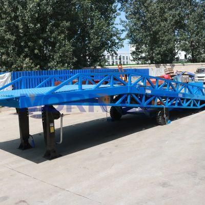 China Morn CE, ISO Forklift Hydraulic Loading Ramp Container Ramps with Cheap Price