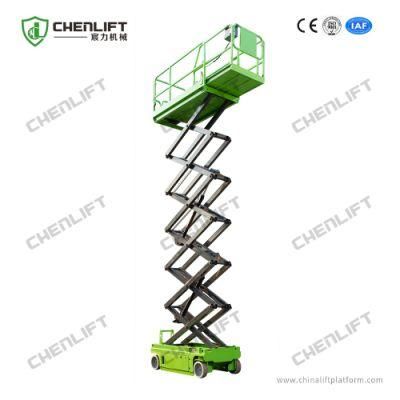 Automatic Self Propelled Electric Scissor Lift for Aerial Work 12m