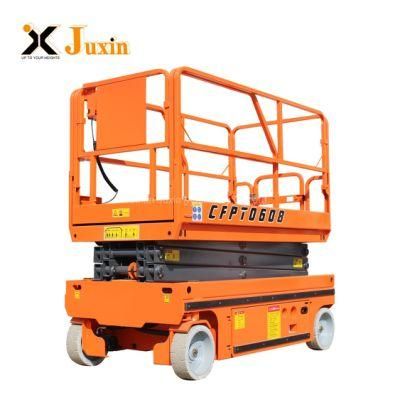 Hot Sale Battery Man Lift Self Propelled Scissor Lift Platform