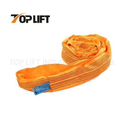 High Quality Heavy Lifting Round Webbing Sling 10t-50t