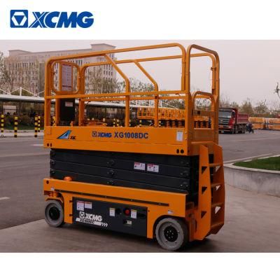 XCMG 10m Sale Electric Scissor Lift Mobile Lifting Platform