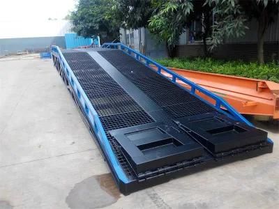 Heavy Duty Adjustable Hydraulic Container Loading Ramp