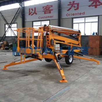 Morn 10m Trailer Mounted Pickup Truck Boom Lift