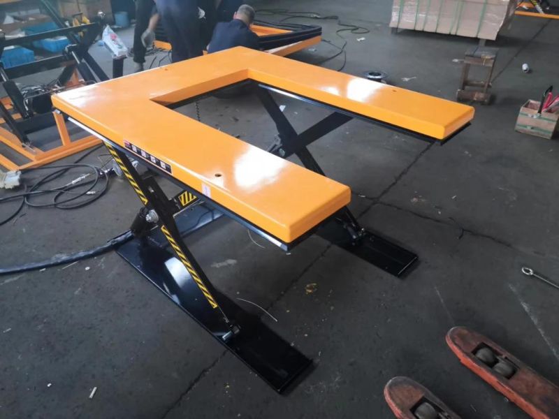 Factory Customized Heavy Duty U-Shape Lift Tables with European Standard