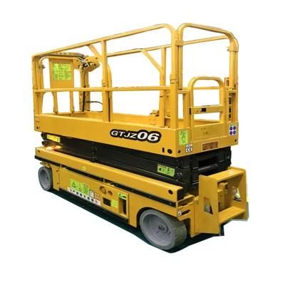 4m 5m 6m 7m 8m Four Wheels Free Walking Mobile Lift Platform for Sale