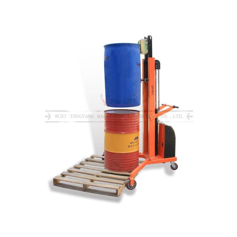 Semi Powered Drum Stacker V-Shaped Base Dt300