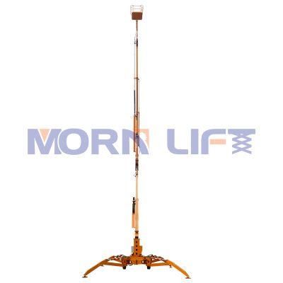 Morn 16m China Towable Manlifts Trailed Articulated Aerial Man Boom Lift Price Manufacture
