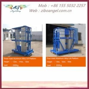 Factory Sale Towable Articulated Boom Lifts Aluminum Alloy Lift Platform