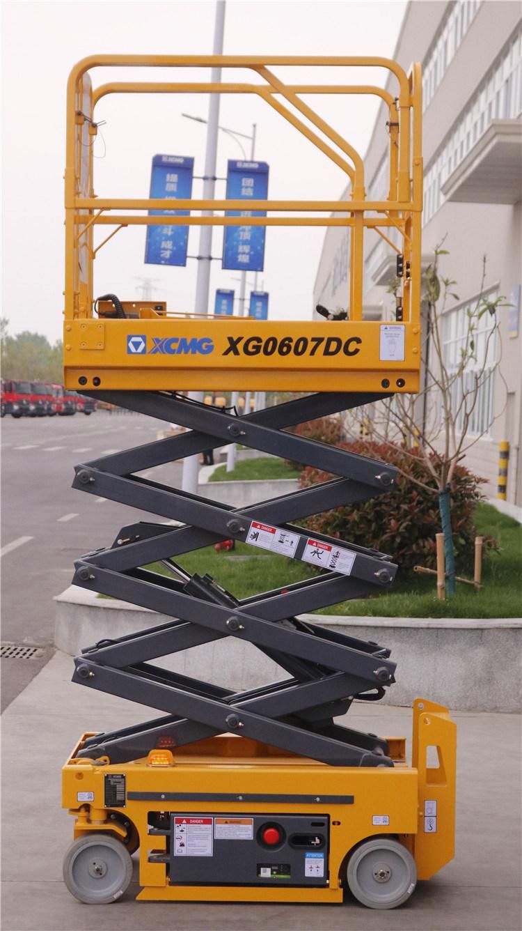 XCMG Official 6m-16m Hydraulic Electric Self Propelled Scissor Lift China New Mobile Aerial Working Platform Equipment Price