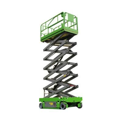 China Sale Metro Station Maintenance-Free Battery Scissor Lift for Sale