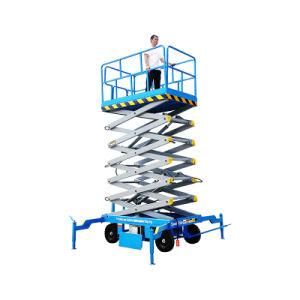 Mobile Aluminum Hydraulic Manuel Scissor Lift