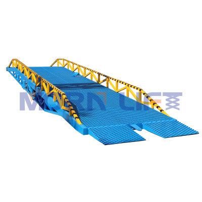 Morn CE Approved CE, ISO China Dock Forklift Loading Yard Container Unloading Ramp Factory