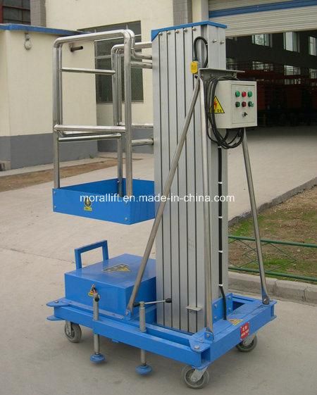 Hydraulic easy operate mobile aerial aluminum alloy lift