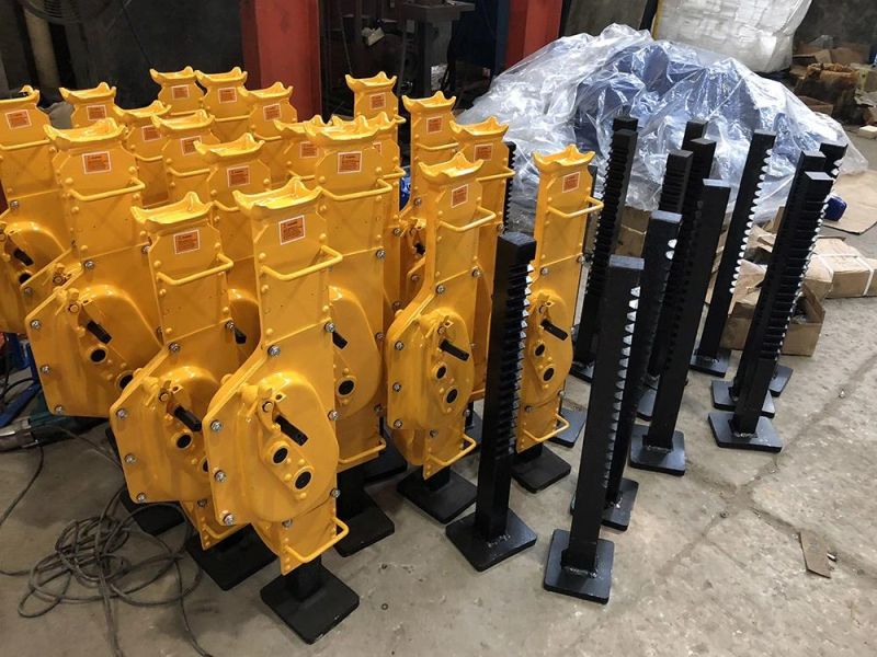 Jq Type 1.5t to 20t Handle Type Ratchet Jack and Screw Jack and Car Jack and Mechanical Steel Jack