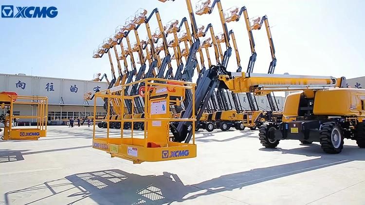 XCMG 24m Small Straight Arm Self-Propelled Mobile Aerial Lifting Working Platform Xgs24 Telescopic Boom Lift for Sale