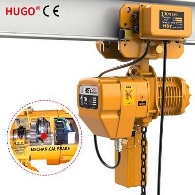 380 V 3 Tons Electric Chain Hoist with Remote Control