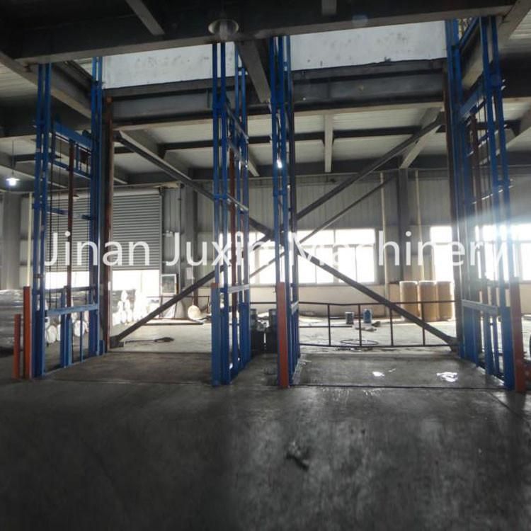 Vertical Drywall Lift /Hydraulic Guide Rail Lift Platform/Cargo Elevator Lift