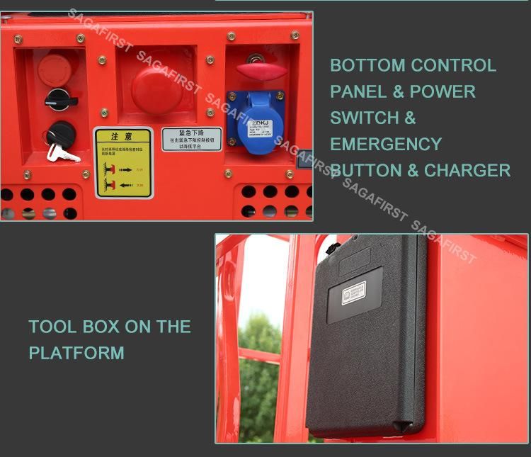 4.8m Best Price Movable Electric Hydraulic Aerial Platform Mobile Lift