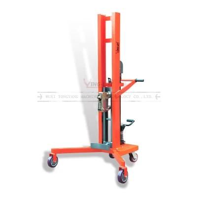 450kg V-Shaped Foot Operated Hydraulic Drum Transporters, Manual Hand Drum Handlers Dtf450c