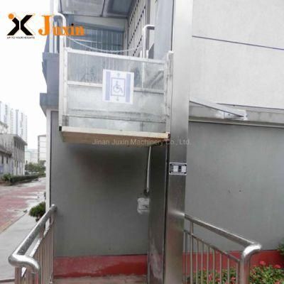 High Quality Customized Vertical Wheelchair Stair Home Lift Elevator