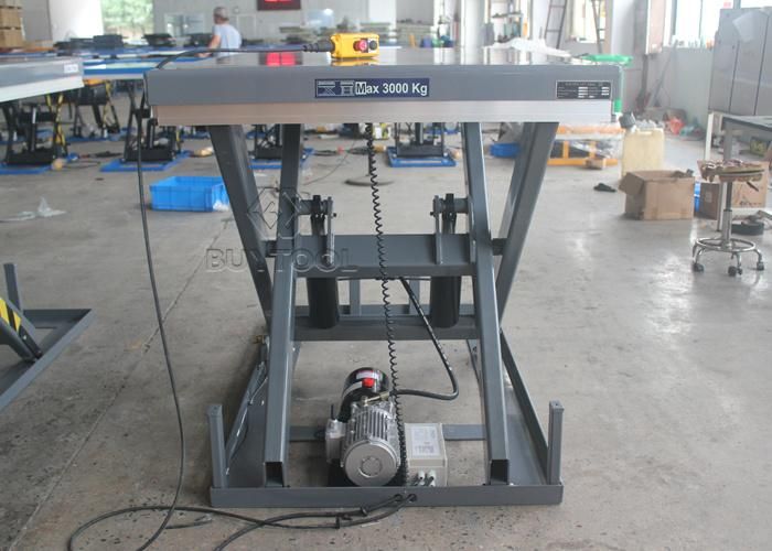 Reliable Workshop Hydraulic Lifting Platform Cargo Scissor Lift Table for Sale