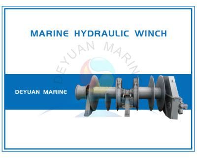 Two Drum Hydraulic Combined Quick Marine Dock Winch