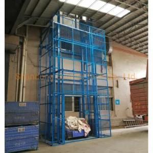Cheapest Price Small Vertical Cargo Lift Hydraulic Platform Electric Freight Elevator for Goods