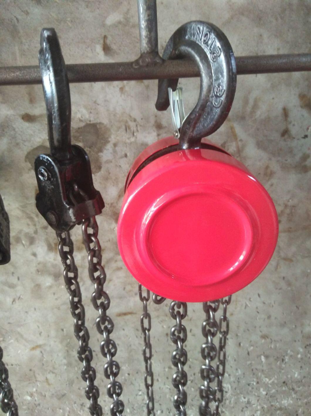 2 Tons Manual Chain Pulley Block Lifting Hoist Manual Chain Pulley Block Hoist Mini Hand Pulling Chain Hoist with Hook Manual Chain Block Hoist with Hook