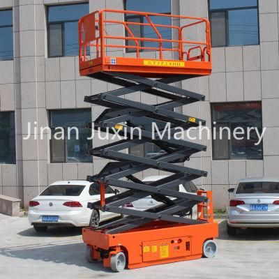 8m Self Propelled Scissor Lift, Aerial Work Hydraulic Electric Scissor Lift Platform