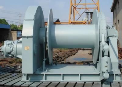 Merchant Series -100kn Hydraulic Mooring Winch Marine Electrical Horizontal Mooring Capstan