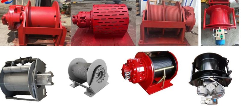 10ton Marine Winch Used Hydraulic Power Source Diesel Enggine