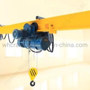 CD1 Type Single Speed Electric Wire Rope Hoist 2 Tons