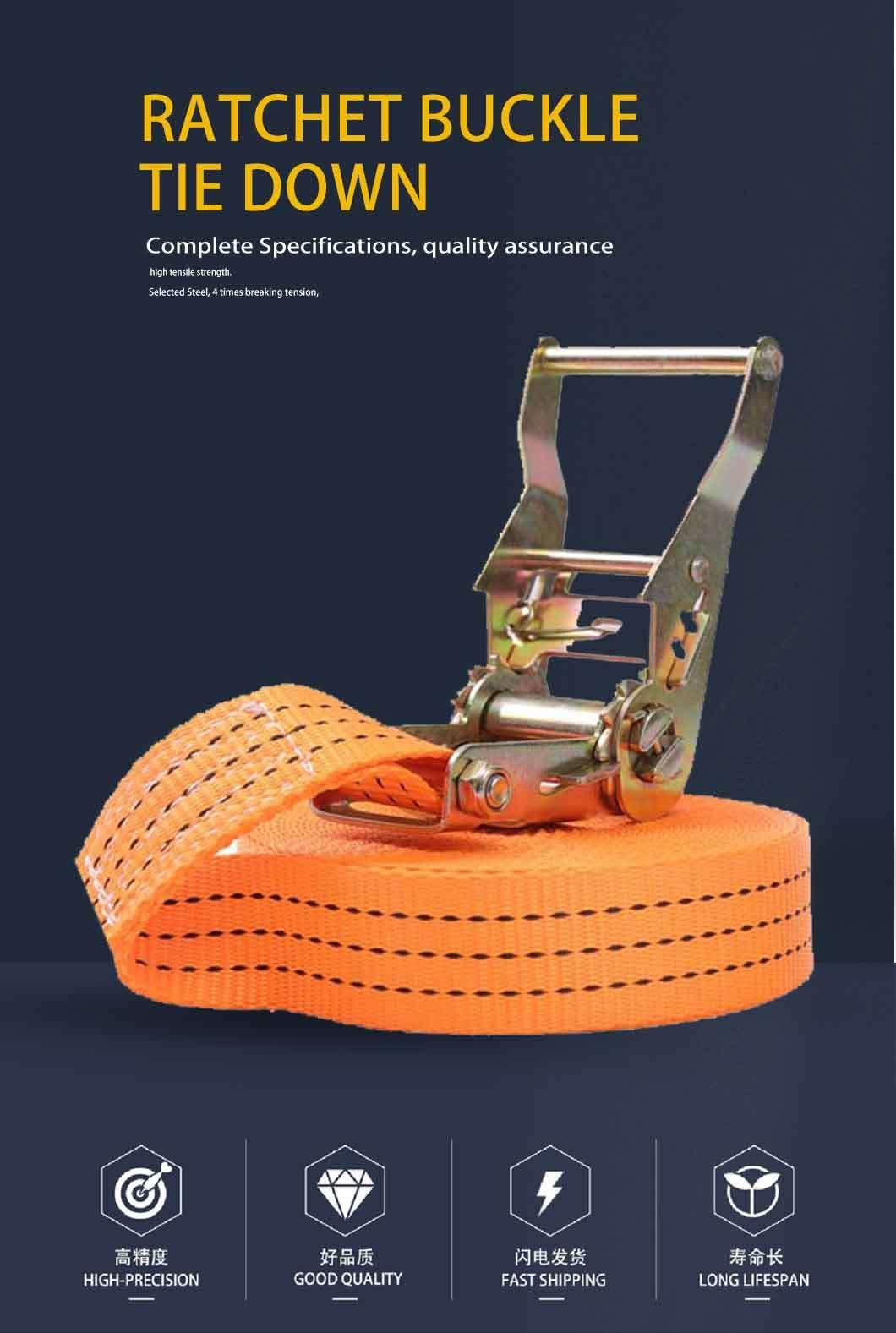 China Factory Directly Supply Cargo Strap Ratchet Belt Cambuckle Tie Down