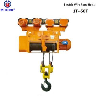 CD1 MD1 20ton Electric Wire Rope Hoist Electric Winch for Crane by Ce Certificate