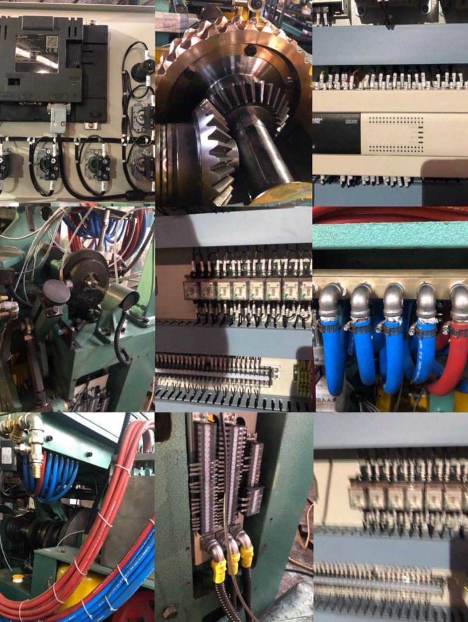 Using Widly G30 G80 4mm-7mm Automatic Bending and Welded Making Chain Machine for Lifting Hoist Loaded Chain Crane Equipment