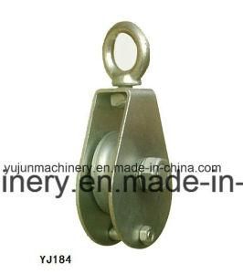 Zinc Plated Korean Type Mini Pulley with Eye