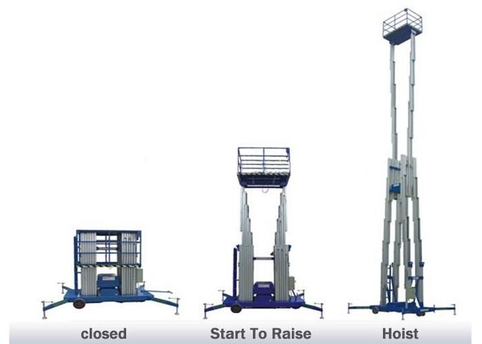 12m Double Mast Aerial Platform with CE