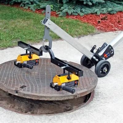 Manhole Cover Lift Dolly Quick Open Manhole