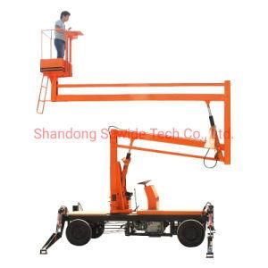 Best Selling Quality Mobile Electric Articulated Boom Lift Aerial Work Platform